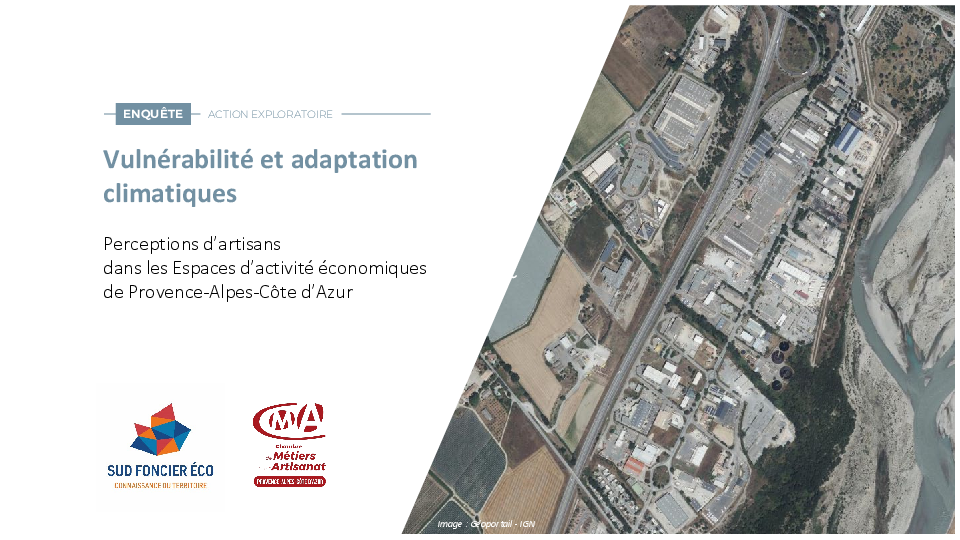 Enquête adaptation et vulnérabilité